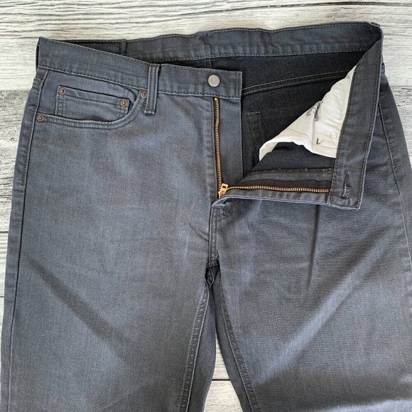 Levi's 541 Black Denim Athletic Taper Stretch Jeans - Picture 3 of 15